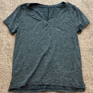 RBX Women's Short Sleeve‎ Heathered Navy Tee Size S
